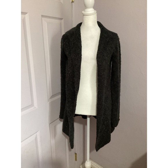 J. Crew Wool Blend Hooded Gray Cardigan - Picture 1 of 7